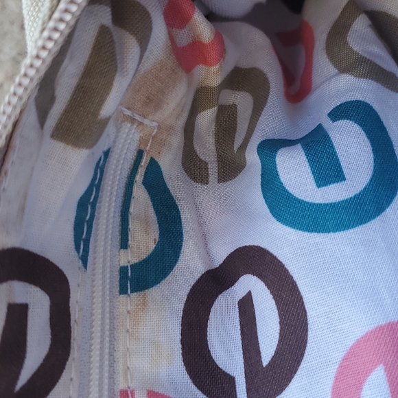 Ecko Red Adjustable Shoulder Bag Studs Rhino Logo Brown Tan Beige - Picture 8 of 11